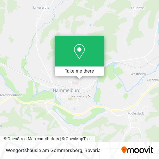 Карта Wengertshäusle am Gommersberg