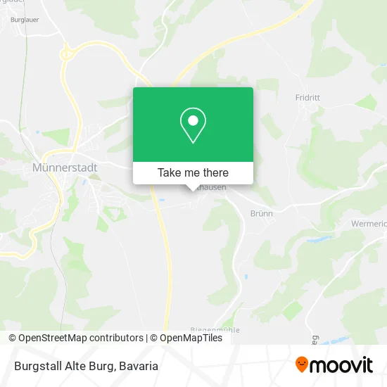 Карта Burgstall Alte Burg