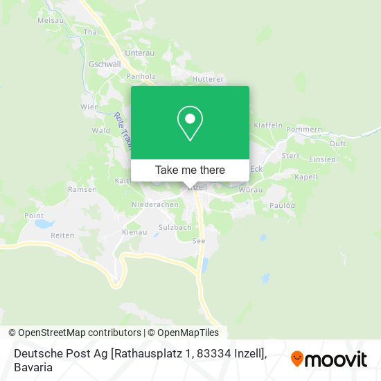 Deutsche Post Ag [Rathausplatz 1, 83334 Inzell] map
