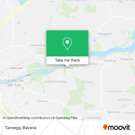 Карта Tannegg