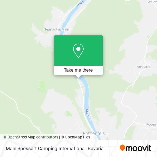 Карта Main Spessart Camping International