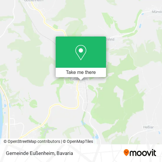 Карта Gemeinde Eußenheim