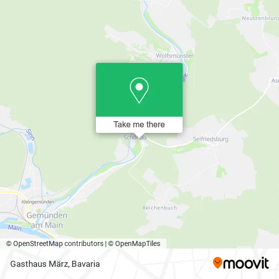 Карта Gasthaus März