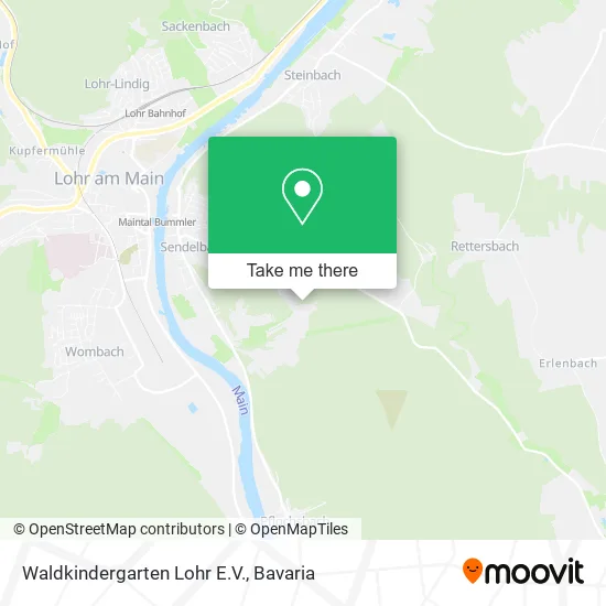 Карта Waldkindergarten Lohr E.V.