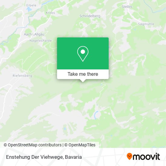 Карта Enstehung Der Viehwege