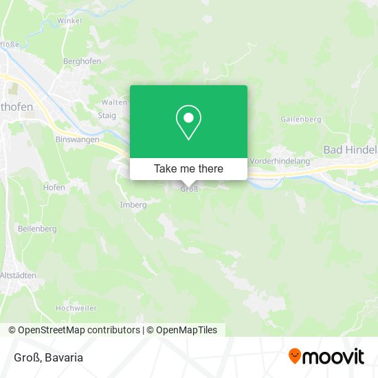 Groß map