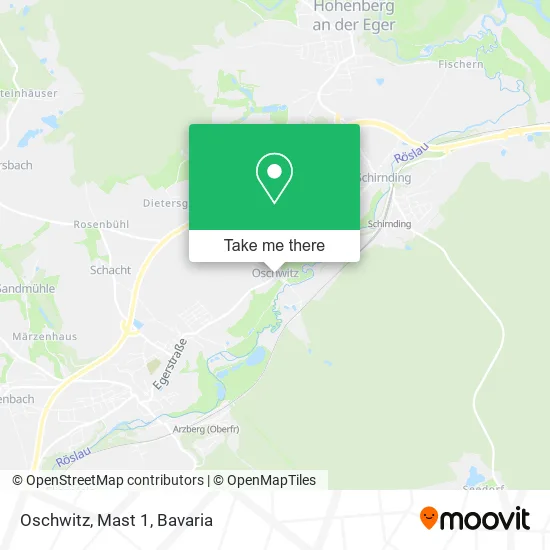 Карта Oschwitz, Mast 1