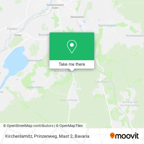 Карта Kirchenlamitz, Prinzenweg, Mast 2