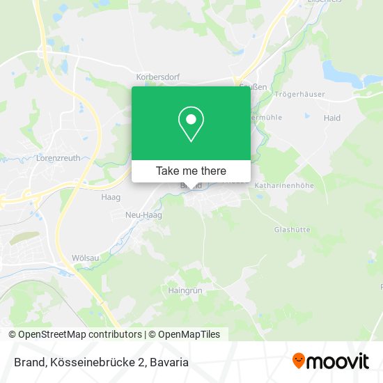 Brand, Kösseinebrücke 2 map