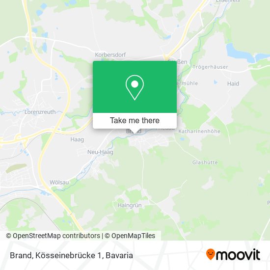 Brand, Kösseinebrücke 1 map
