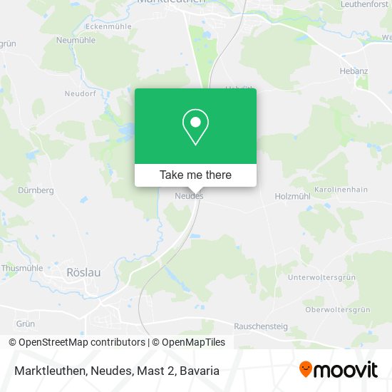 Marktleuthen, Neudes, Mast 2 map