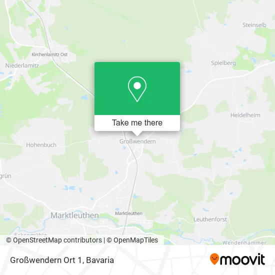 Карта Großwendern Ort 1