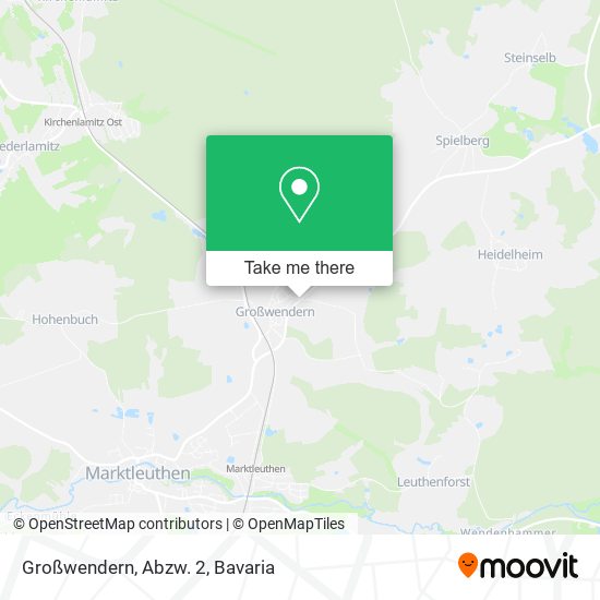 Großwendern, Abzw. 2 map