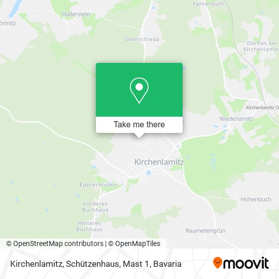 Kirchenlamitz, Schützenhaus, Mast 1 map