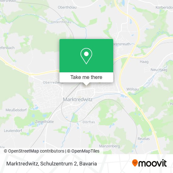 Marktredwitz, Schulzentrum 2 map