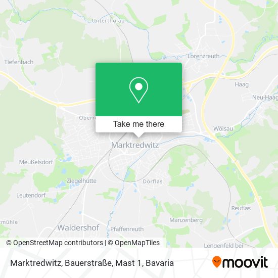Marktredwitz, Bauerstraße, Mast 1 map