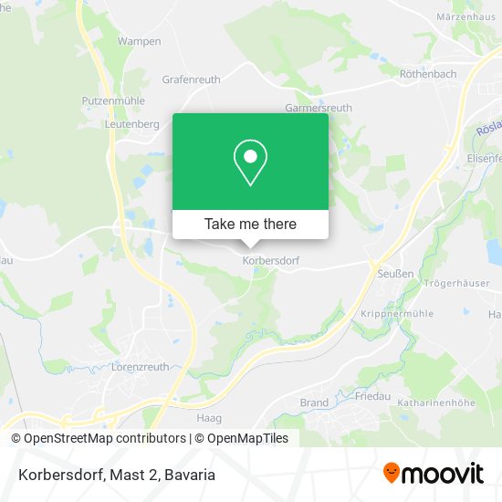 Korbersdorf, Mast 2 map
