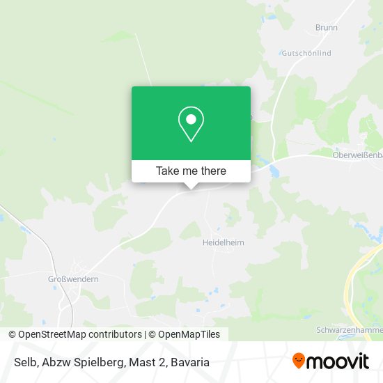 Selb, Abzw Spielberg, Mast 2 map
