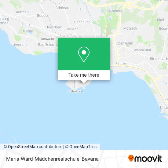 Карта Maria-Ward-Mädchenrealschule