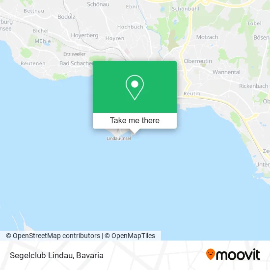 Карта Segelclub Lindau