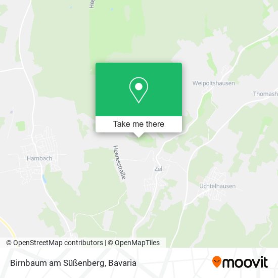 Birnbaum am Süßenberg map