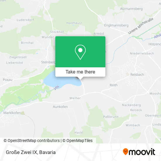 Карта Große Zwei IX
