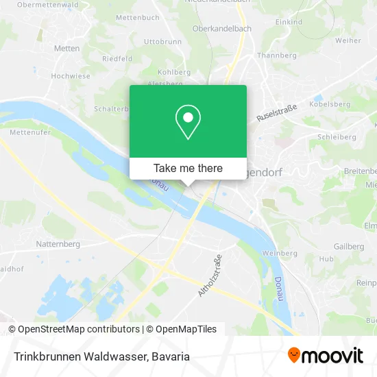 Карта Trinkbrunnen Waldwasser