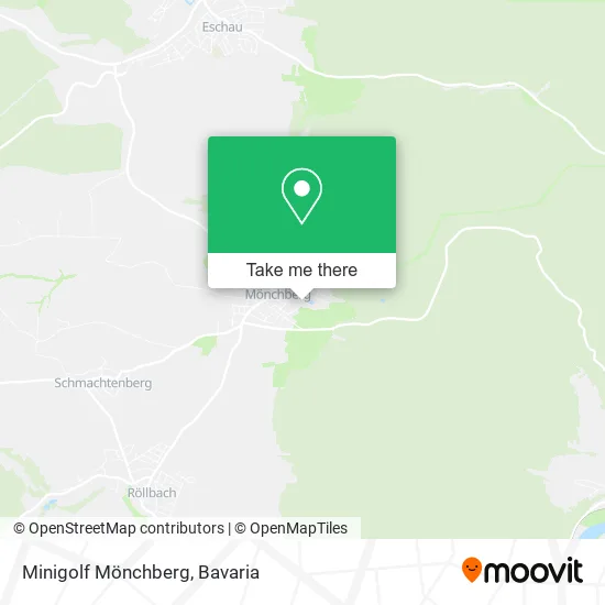 Карта Minigolf Mönchberg