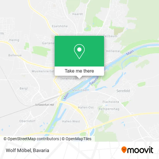 Карта Wolf Möbel