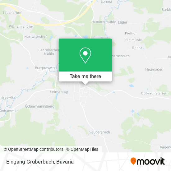 Карта Eingang Gruberbach