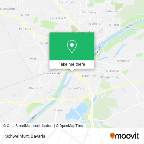 Карта Schweinfurt