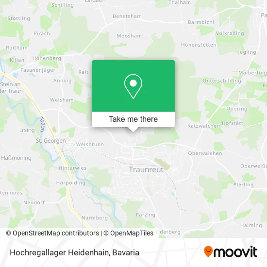 Карта Hochregallager Heidenhain