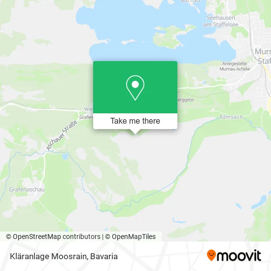 Карта Kläranlage Moosrain