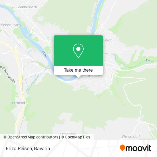 Карта Erizo Reisen