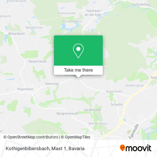 Kothigenbibersbach, Mast 1 map