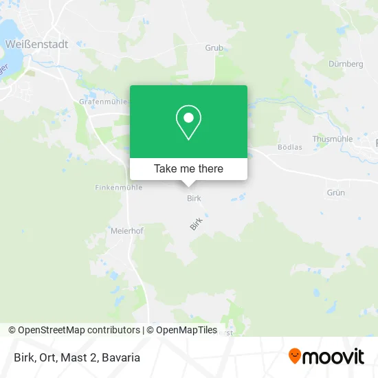 Карта Birk, Ort, Mast 2