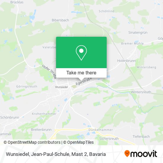 Wunsiedel, Jean-Paul-Schule, Mast 2 map