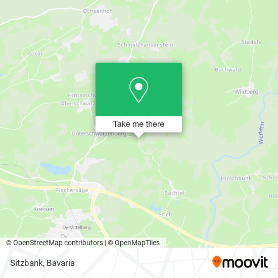 Sitzbank map