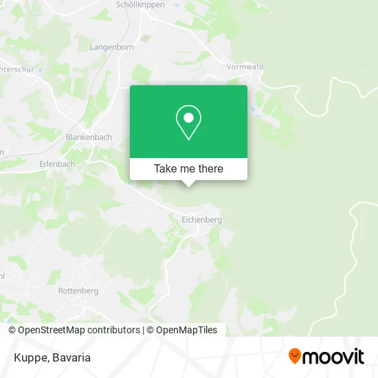 Карта Kuppe