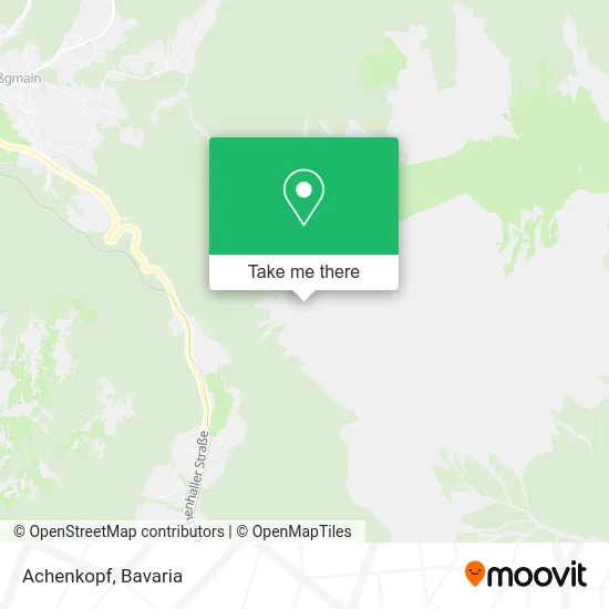Карта Achenkopf