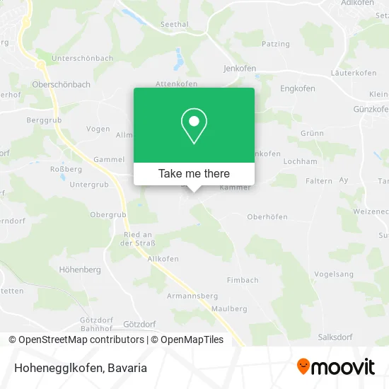 Карта Hohenegglkofen