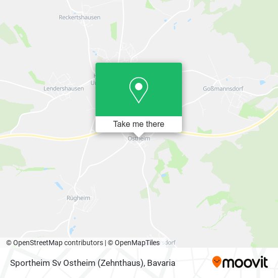 Sportheim Sv Ostheim (Zehnthaus) map