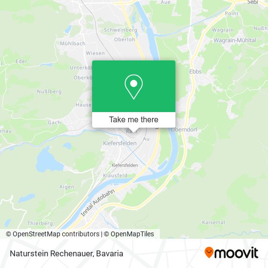 Naturstein Rechenauer map