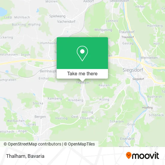 Карта Thalham