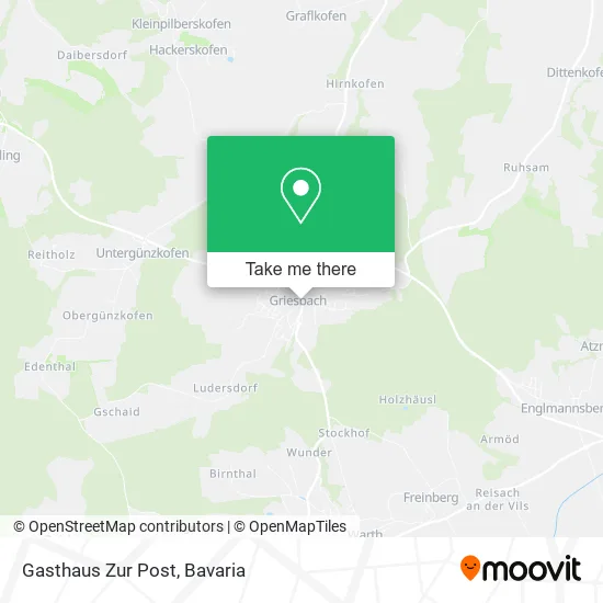 Карта Gasthaus Zur Post