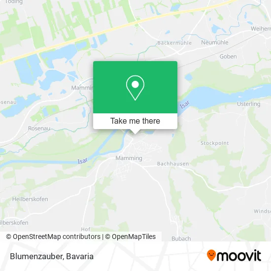Карта Blumenzauber