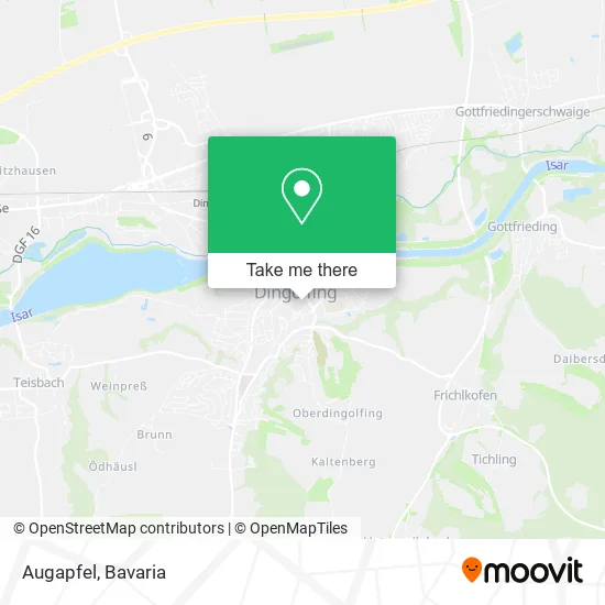 Карта Augapfel