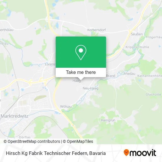 Карта Hirsch Kg Fabrik Technischer Federn