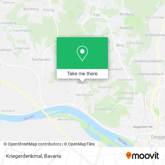 Карта Kriegerdenkmal