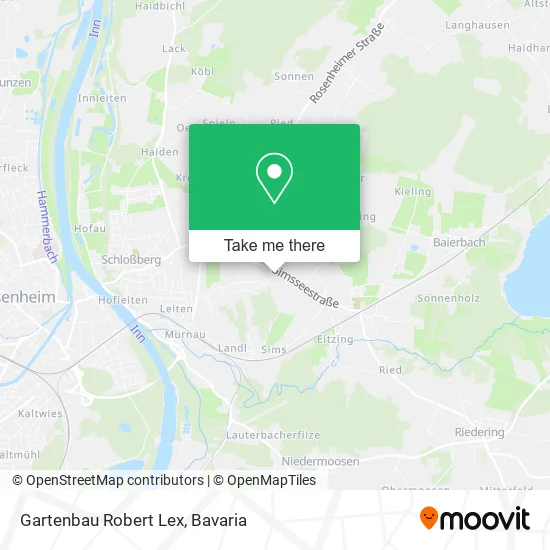 Карта Gartenbau Robert Lex